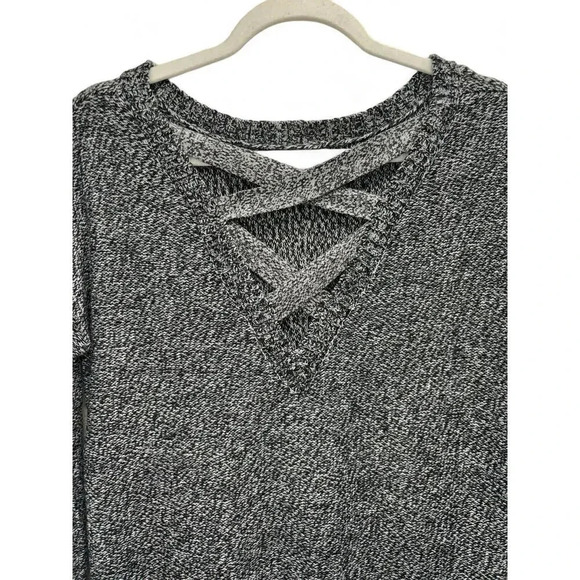 Arizona Jean Co Women's Gray Long Sleeve V-neckline Sweater Size Small - Picture 5 of 9